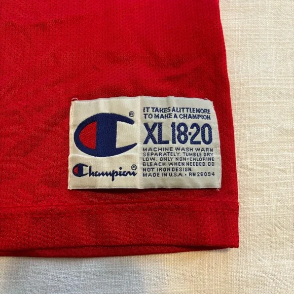 Vintage Kids Champion Chicago Bulls Michael Jordan Jersey - Picture 3 of 7